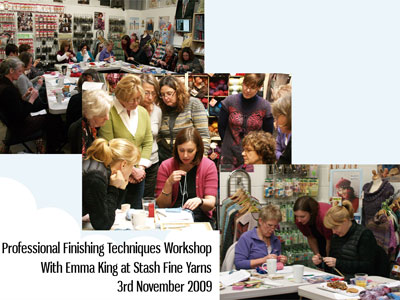 Emma King Workshop at Stash Fine Yarns